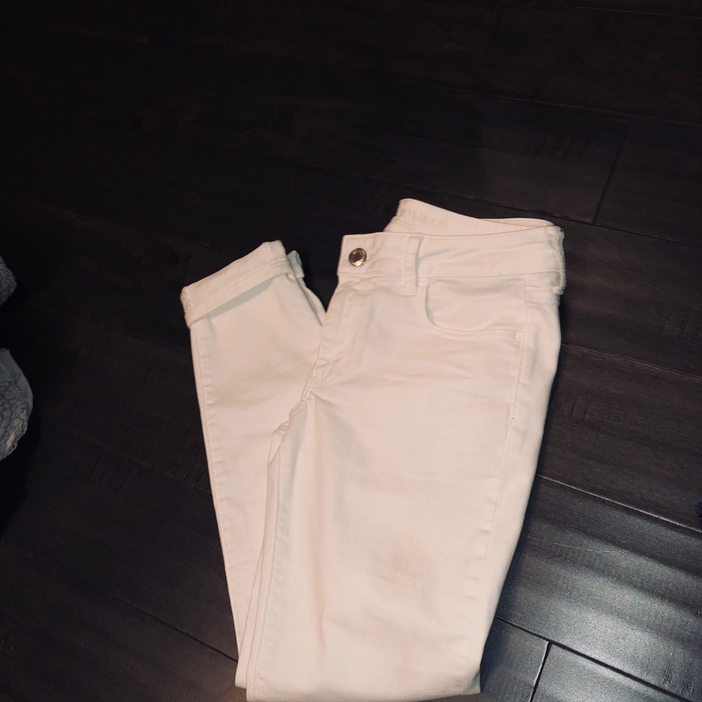 White AMERICAN EAGLE JEANS